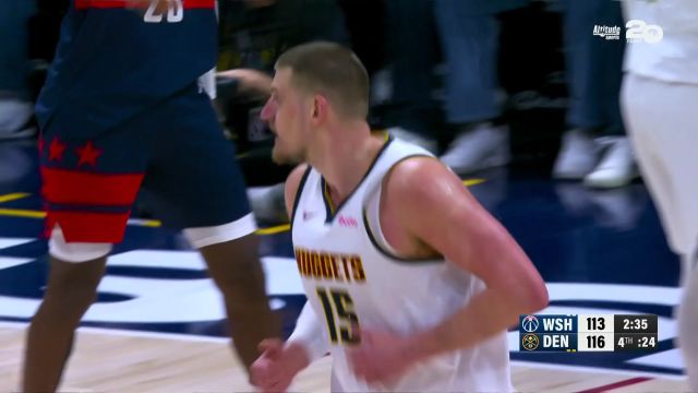 【2025年03月16日 奇才vs掘金集锦】威斯布鲁克vs奇才集锦 轰下22+11的大号两双斩获生涯里程碑