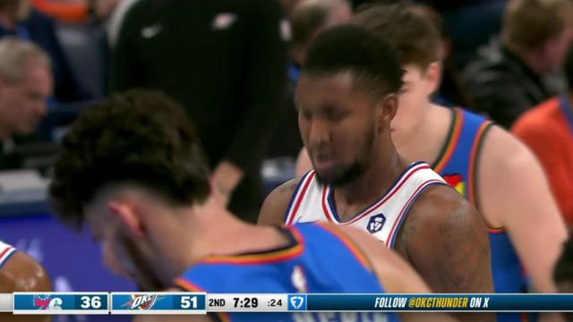 【2025年03月20日】NBA常規(guī)賽:76人vs雷霆第2節(jié)中文解說錄像回放