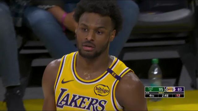 【2025年03月21日】NBA常規(guī)賽：雄鹿vs湖人第4節(jié)英文原聲錄像回放