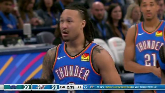 【2025年03月22日】NBA常規(guī)賽:黃蜂vs雷霆第2節(jié)英文原聲錄像回放