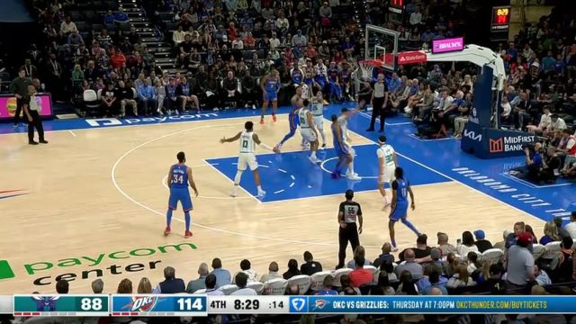 【2025年03月22日】NBA常規(guī)賽:黃蜂vs雷霆第4節(jié)中文解說錄像回放