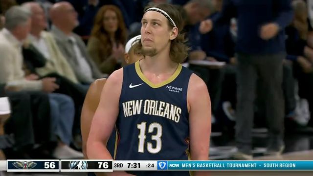 【2025年03月22日】NBA常規(guī)賽：鵜鶘vs森林狼第3節(jié)英文原聲錄像回放