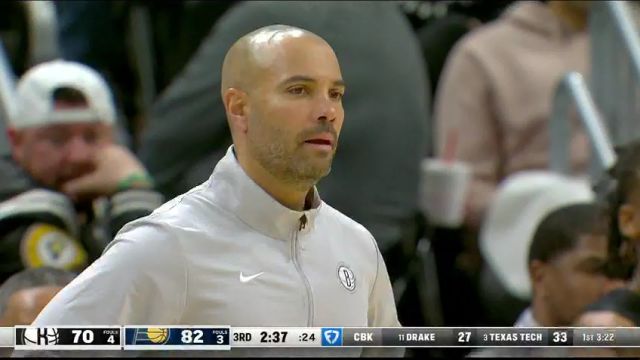 【2025年03月23日】NBA常規(guī)賽：籃網(wǎng)vs步行者第3節(jié)中文解說錄像回放