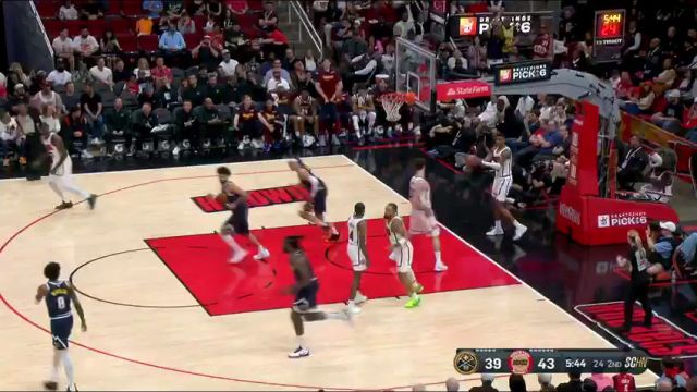 【2025年03月24日】NBA常規(guī)賽：掘金vs火箭第2節(jié)英文原聲錄像回放