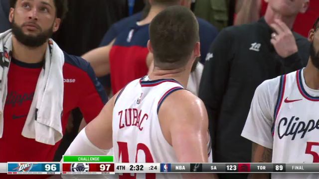 【2025年03月24日 雷霆vs快船集錦】NBA常規(guī)賽：雷霆vs快船第4節(jié)英文原聲回放