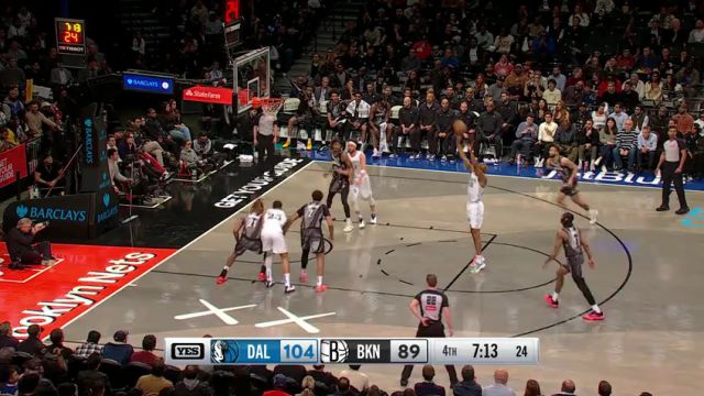 【2025年03月25日】NBA常規(guī)賽：獨(dú)行俠vs籃網(wǎng)第4節(jié)中文解說錄像回放
