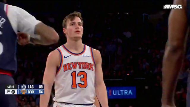 【2025年03月27日】NBA常规赛：快船vs尼克斯第3节英文原声录像回放