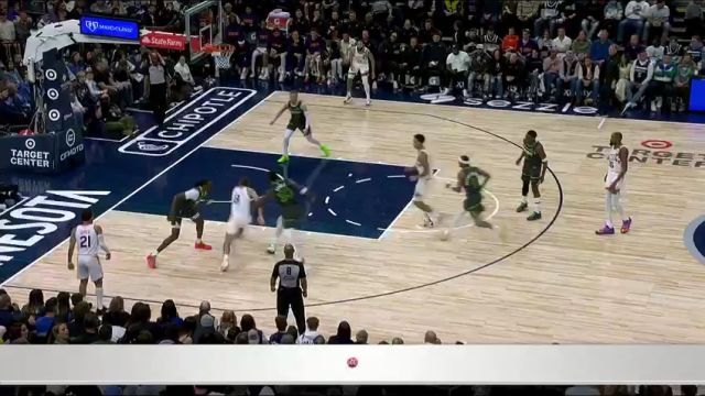 【2025年03月29日】NBA常规赛：太阳vs森林狼第3节英文原声录像回放