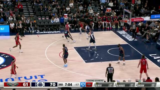【2025年04月03日】NBA常規(guī)賽：鵜鶘vs快船第3節(jié)中文解說錄像回放