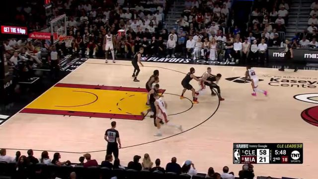 【2025年04月29日】NBA东部首轮G4：骑士vs热火G4第2节中文解说录像回放