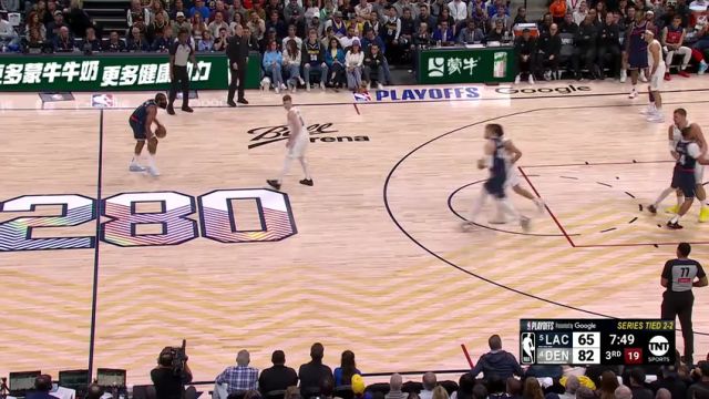 【2025年04月30日】NBA季后赛：快船vs掘金G5第3节中文解说录像回放