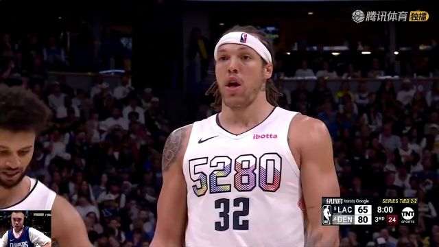 【2025年04月30日】NBA季后赛：快船vs掘金G5Jagger介个桔梗二路解说全场录像回放