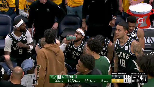 【2025年04月30日】NBA东部首轮G5：雄鹿vs步行者G5加时赛中文解说录像回放