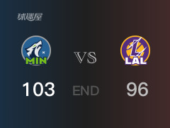  森林狼vs湖人战报：戈贝尔27分东契奇28分 湖人不敌森林狼 