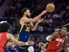  NBA今日战报勇士vs火箭今日战报 范乔丹三分雨浇灭勇士！火箭绝境求生扳回一城！ 
