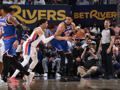 NBA回放全场录像高清:季后赛尼克斯vs活塞(5月2日)布伦森献绝杀