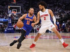  NBA季后赛战报：尼克斯4-2活塞将战绿军 布伦森40+7献三分准绝杀 