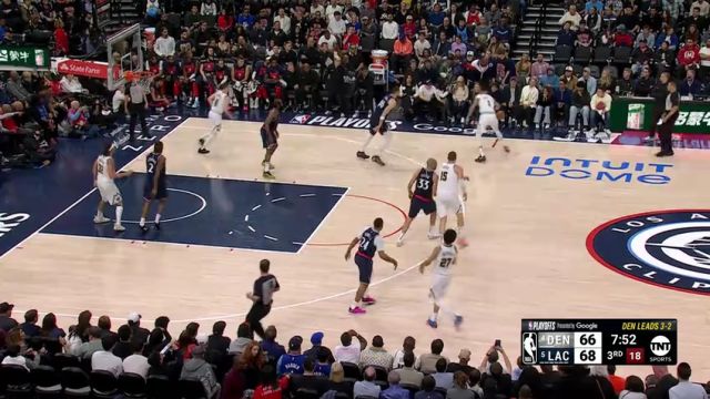 【2025年05月02日】NBA季后赛：掘金vs快船G6第3节中文解说录像回放