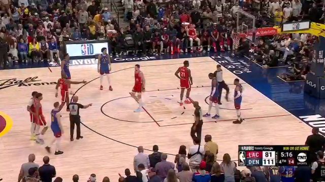 【2025年05月04日】NBA季后赛：快船vs掘金G7第4节中文解说录像回放
