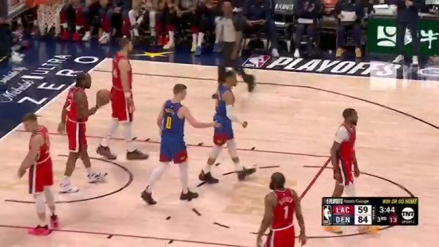 【2025年05月04日】NBA季后赛：快船vs掘金G7第3节中文解说录像回放