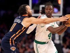 NBA高清直播在线直播:半决赛尼克斯vs凯尔特人(5月6日)塔图姆对决布伦森