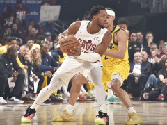  NBA回放全场录像高清：半决赛步行者vs骑士（5月5日）哈里伯顿22+13 