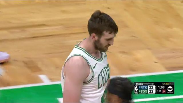 【2025年05月06日】NBA东部半决赛:尼克斯vs凯尔特人G1第1节英文原声录像回放