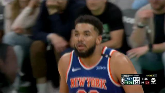 【2025年05月06日】NBA东部半决赛：尼克斯vs凯尔特人G1加时赛英文原声录像回放