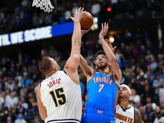 NBA季后赛掘金vs雷霆 首发名单出炉！约基奇与亚历山大的正面对决！
