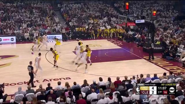 【2025年05月07日】NBA季后赛：步行者vs骑士G2第1节英文原声录像回放