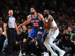  NBA半决赛-尼克斯vs凯尔特人G2比分预测（5月8日）豪瑟脚踝扭伤出战存疑 
