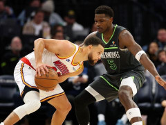  NBA季后赛勇士vs森林狼半场战报 库里伤退！爱德华兹手感冰凉勇士半场领先13分 