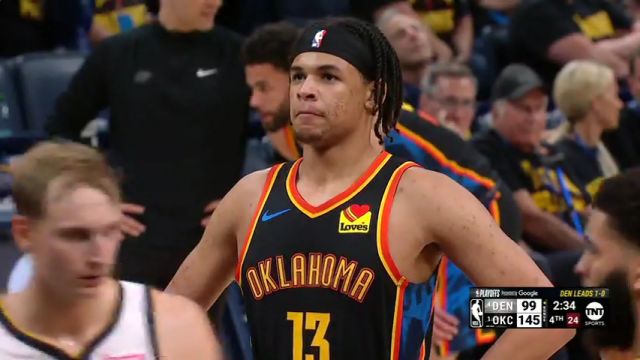【2025年05月08日】NBA季后赛：掘金vs雷霆G2第4节英文原声录像回放