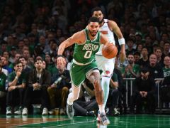  NBA季后赛战报：尼克斯连续两场20分逆转绿军2-0 塔图姆19中5丢绝杀 