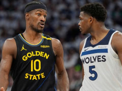 NBA季后赛勇士vs森林狼半场战报 爱德华兹伤退!勇士进攻端哑火落后森林狼17分