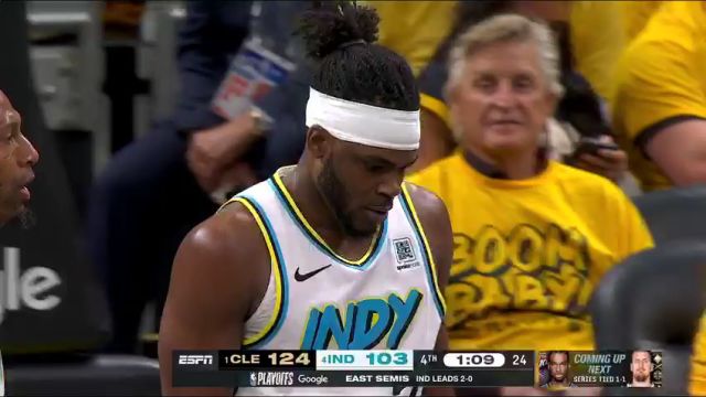 【2025年05月10日】NBA东部半决赛G3：骑士vs步行者G3第4节英文原声录像回放