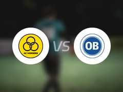 【丹麦甲】霍森斯vs欧登塞比赛结果：霍森斯(2-2)欧登塞比分战报(2025年05月10日)
