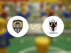  【英乙】诺茨郡vsAFC温布尔登比赛结果：诺茨郡(0-1)AFC温布尔登比分战报(2025年05月11日) 