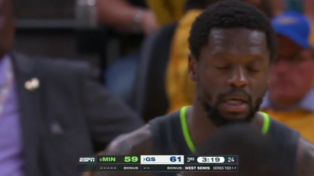 【2025年05月11日】NBA西部半决赛G3:森林狼vs勇士G3英文原声全场录像回放