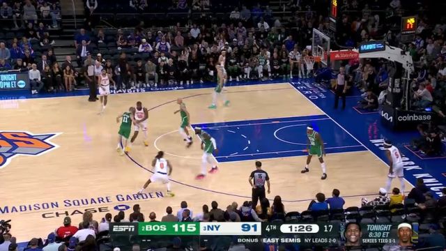 【2025年05月11日】NBA季后赛：凯尔特人vs尼克斯G3第4节中文解说录像回放