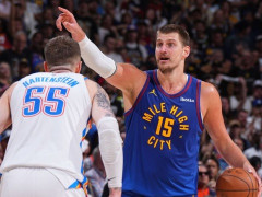 NBA高清直播在线直播：半决赛雷霆vs掘金G4（5月12日）掘金能否抵挡雷霆风暴