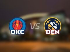 NBA季后赛：雷霆vs掘金录像回放(2025年05月12日)