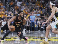 NBA录像全场回放半决赛:骑士vs步行者G4(5.12)西亚卡姆贡献21+6
