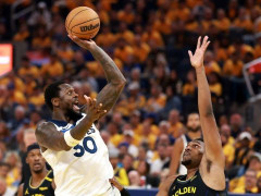  NBA录像全场回放半决赛：森林狼vs勇士G4（5.13）库明加替补贡献23分 