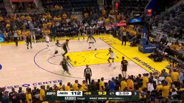 【2025年05月13日】NBA西部半决赛G4：森林狼vs勇士第4节中文解说录像回放