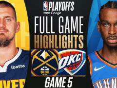 NBA季后赛掘金vs雷霆 首发名单出炉！约基奇、亚历山大领衔出战天王山之战！