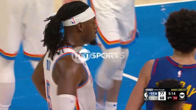 【2025年05月14日】NBA季后赛西部半决赛：掘金vs雷霆G5第3节英文原声录像回放