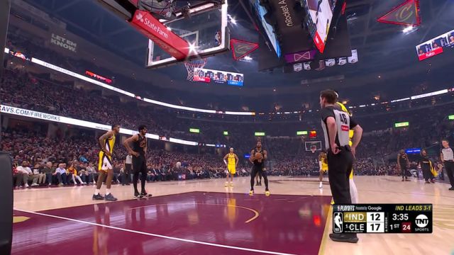 【2025年05月14日】NBA季后赛：步行者vs骑士G5第1节英文原声录像回放