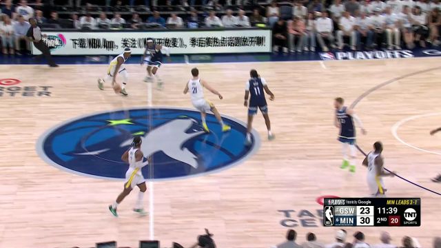 【2025年05月15日 勇士vs森林狼集锦】攻防转换教科书！巴特勒大刀阔斧军训里德完成强硬2+1