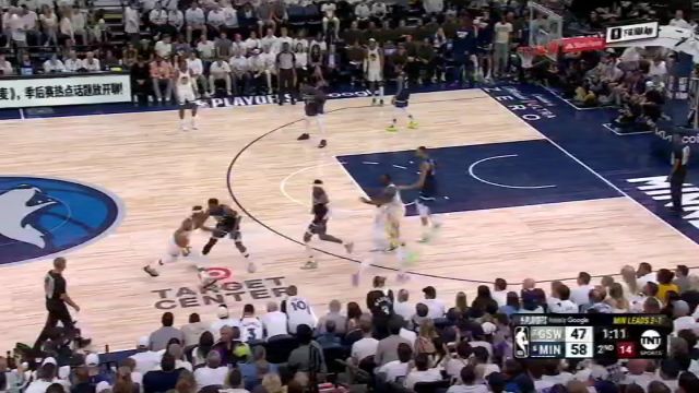 【2025年05月15日】NBA西部半决赛G5：勇士vs森林狼G5第2节中文解说录像回放